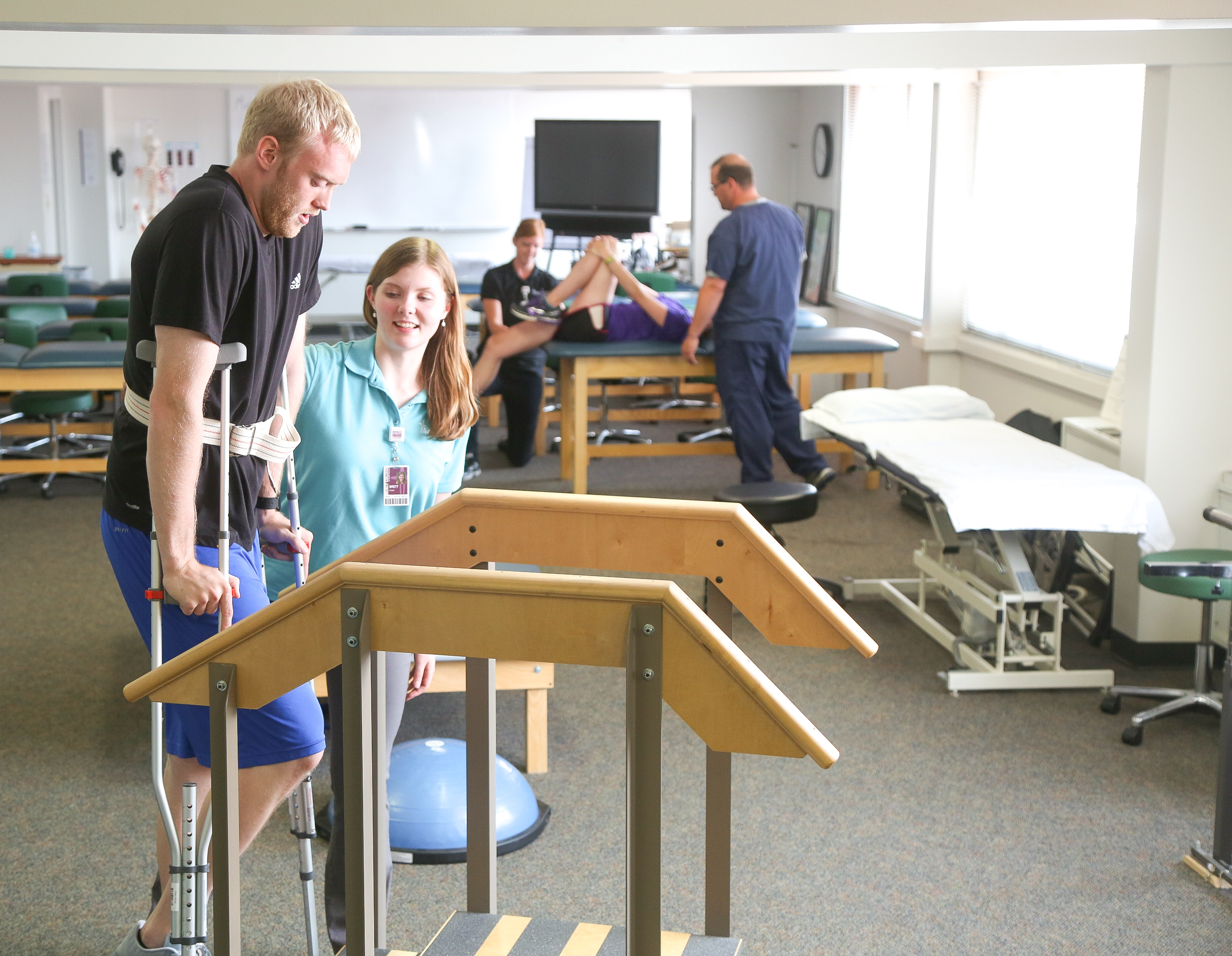 Photo of physical therapist assistant students